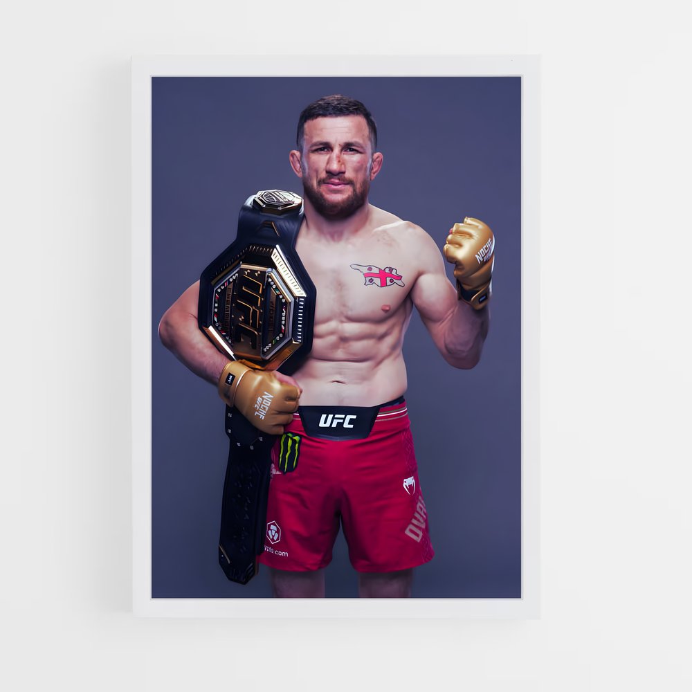 Poster King of the Octagon – affiche MMA (vue 3)